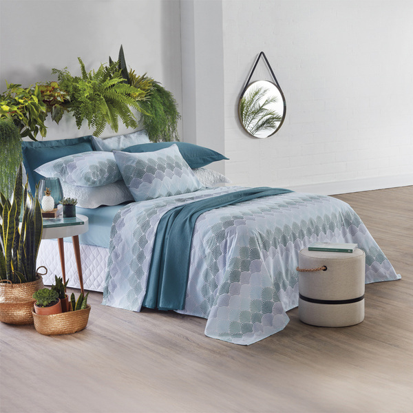 Jogo De Cama - King Size - Prata - 150 Fios - Celina - 4 Peça