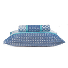 Jogo De Cama - King Size - Royal - Berlin Azul - 4 Peças - 10