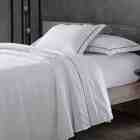 Jogo De Cama Lázio Festone Branco/marinho Kacyumara