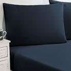 Jogo De Cama Lençol 3 Peças Casal Azul Petróleo