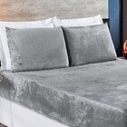 Jogo De Cama Lençol Biasoft Solteiro Manta Flannel Toque Extr