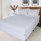 Jogo De Cama Lençol Casal 3 Peças 100 Algodão 300 Fios 138x18