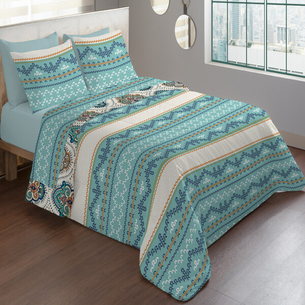 Jogo De Cama Lençol Casal 4 Peças 150 Fios Antialérgico Cames