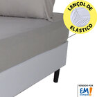 Jogo De Cama Lençol Casal Antialérgico 4 Peças 138x188x30cm B