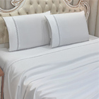 Jogo De Cama Lençol Casal Apolo Micropercal 300 Fios - Branco