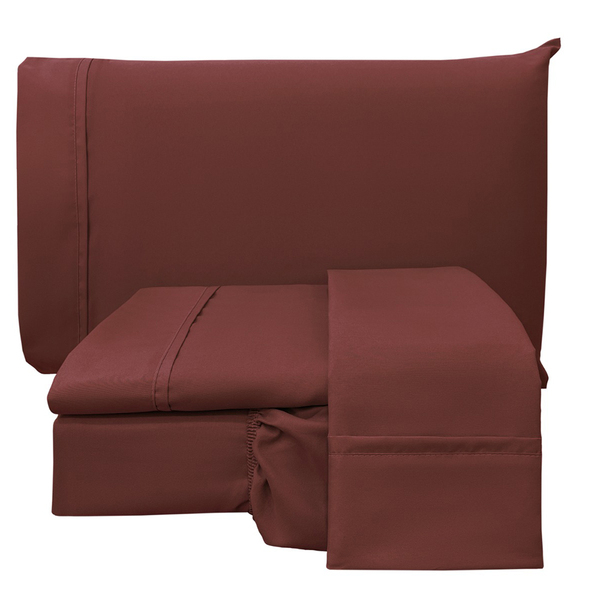 Jogo De Cama Lençol Casal Conforto Percal 300 Fios 4 Peças -