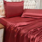 Jogo De Cama Lençol Casal Luxo Charmousse 4 Peças - Vermelho