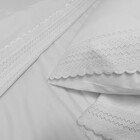 Jogo De Cama Lençol Casal Micro Percal 300 Fios Com 4 Peças P