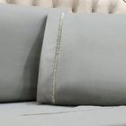 Jogo De Cama Lençol Casal Realce Percal 400 Fios 4 Peças - Ci