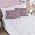 Jogo De Cama Lençol Celine Casal Queen 03 Peças Micropercal 2