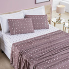 Jogo De Cama Lençol Celine Casal Queen 04 Peças Micropercal 2