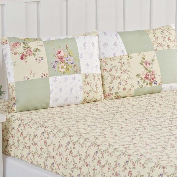 Jogo De Cama Lençol Dallas Casal Padrão Microfibra 3 Peças -