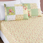 Jogo De Cama Lençol Dallas King Microfibra 3 Peças - Verde Pa