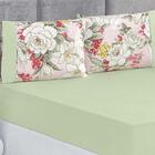 Jogo De Cama Lençol Diamond Queen Tecido Micro Percal 200 Fio