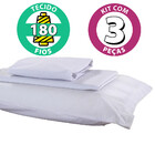 Jogo De Cama Lençol Infantil P/ Mini Cama Montessoriana 3 Peç