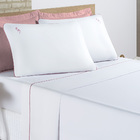 Jogo De Cama Lençol Joana Casal Queen Tecido Algodão 200 Fios