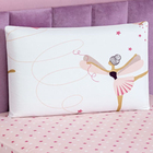 Jogo De Cama Lençol Kids Solteiro Bailarina 2 Peças  - 100% P