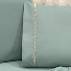 Jogo De Cama Lençol King Realce Percal 400 Fios 4 Peças - Ale