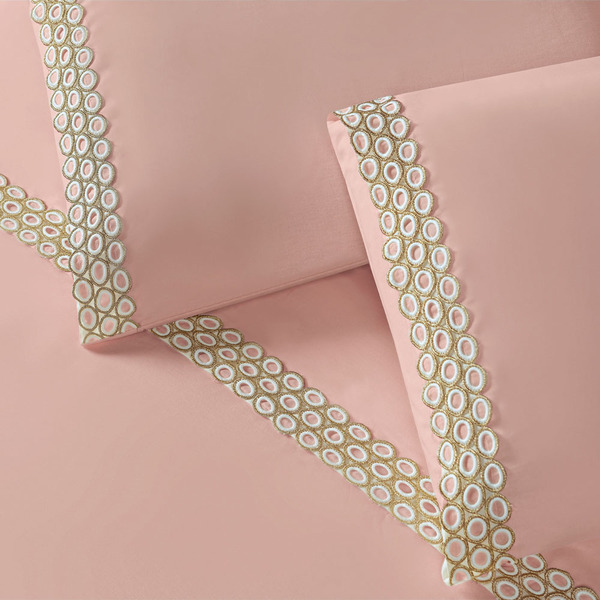 Jogo De Cama Lençol King Roterdam Tecido Percal 150 Fios 4 Pe