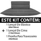 Jogo De Cama Lençol Para Berço Bebê 100 Algodão Percal 300 Fi