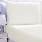 Jogo De Cama Lençol Ponto Palito Micropercal 3 Peças Palha De