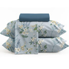 Jogo De Cama Lençol Queen 4 Peças 150 Fios Microfibra Antialé