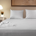 Jogo De Cama Lençol Queen 4 Peças 300 Fios 100 Algodão Adamas