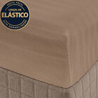 Jogo De Cama Lençol Queen 4 Peças 300 Fios 100 Algodão Adamas