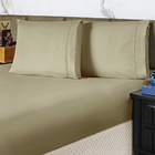 Jogo De Cama Lençol Queen Conforto Percal 300 Fios 3 Peças -