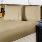 Jogo De Cama Lençol Queen Conforto Percal 300 Fios 3 Peças -