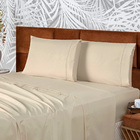 Jogo De Cama Lençol Queen Conforto Percal 300 Fios 4 Peças -