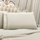 Jogo De Cama Lençol Queen Realce Percal 400 Fios 4 Peças - Be