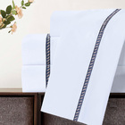 Jogo De Cama Lençol Queen Veraneio Percal 300 Fios 4 Peças -