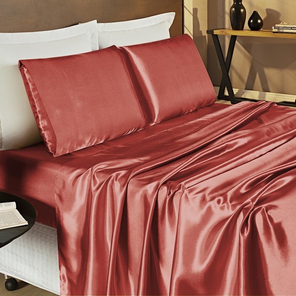 Jogo De Cama Lençol Romance Casal Padrão 04 Peças Tecido Ceti