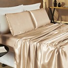 Jogo De Cama Lençol Romance Casal Queen 04 Peças Tecido Cetim