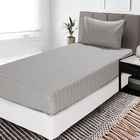 Jogo De Cama Lençol Solteiro 2 Peças 100 Algodão 300 Fios 88x