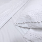 Jogo De Cama Lençol Solteiro Micro Percal 300 Fios Com 3 Peça