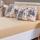 Jogo De Cama Lençol Sonho Bom Solteiro Em Malha 3 Peças - Mos