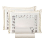 Jogo De Cama Lençol Sorrento King Bordado  4 Pçs - Palha - 10