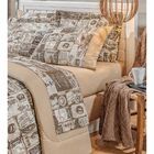 Jogo De Cama Malbec Casal Queen 4 Peças - Bordados Ricardo