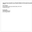 Jogo De Cama Malha Casal Quality 03 Peças - Geométrico Azul