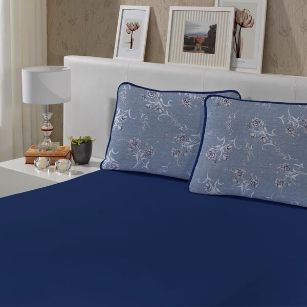 Jogo De Cama Malha Sublime Edromania 3 Peças Queen