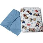 Jogo De Cama Malha Tecebem Baby 2 Peças Greg Azul