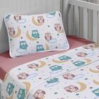 Jogo De Cama Malha Tecebem Baby Isa 3 Pçs Rose