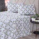 Jogo De Cama Microfibra Solteiro 3 Peças Cotton Touch Pamplona