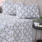 Jogo De Cama Microfibra Solteiro 3 Peças Cotton Touch Pamplona