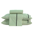 Jogo De Cama Milano Liso Casal Padrão 04 Peças - Percal 200 F