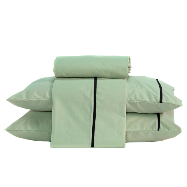 Jogo De Cama Milano Liso Casal Padrão 04 Peças - Percal 200 F