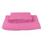 Jogo De Cama Montreal Solteiro 3 Peças 150 Fios Macio Pink