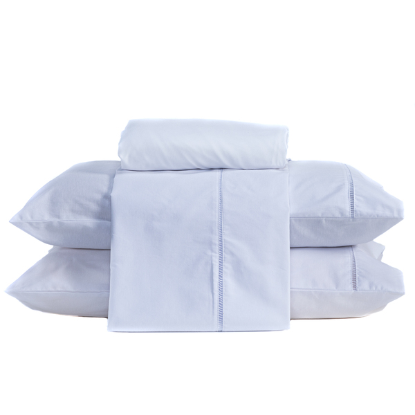 Jogo De Cama Ponto Palito Liso Solteiro 03 Peças - Percal 200